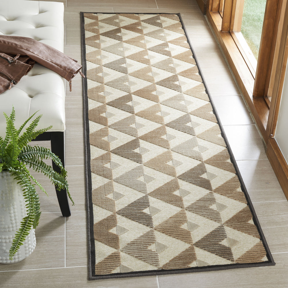 SAFAVIEH Paradise PAR132-3340 Soft Anthracite / Cream Rug Image 2