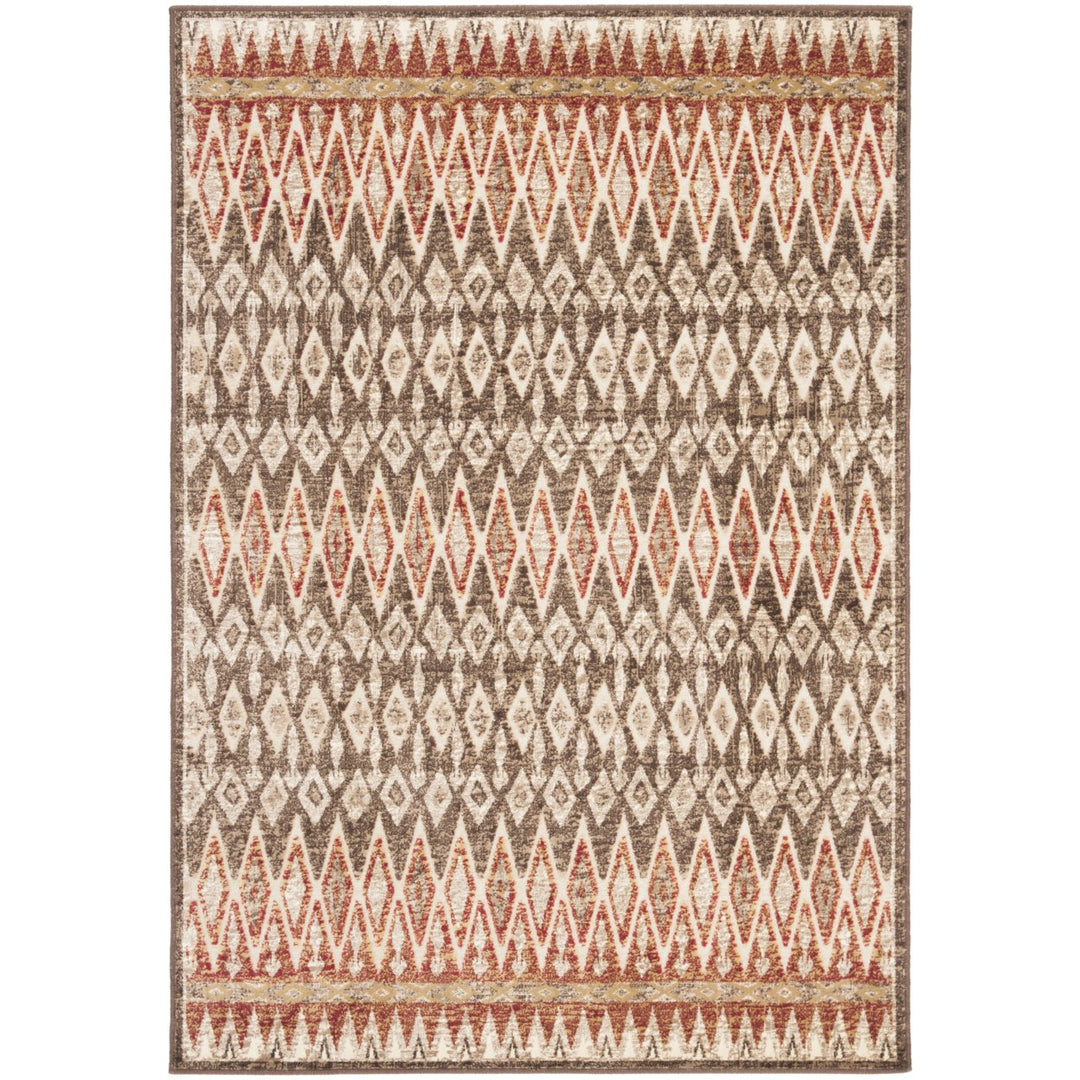 SAFAVIEH Paradise Collection PAR146-640 Taupe / Cream Rug Image 1