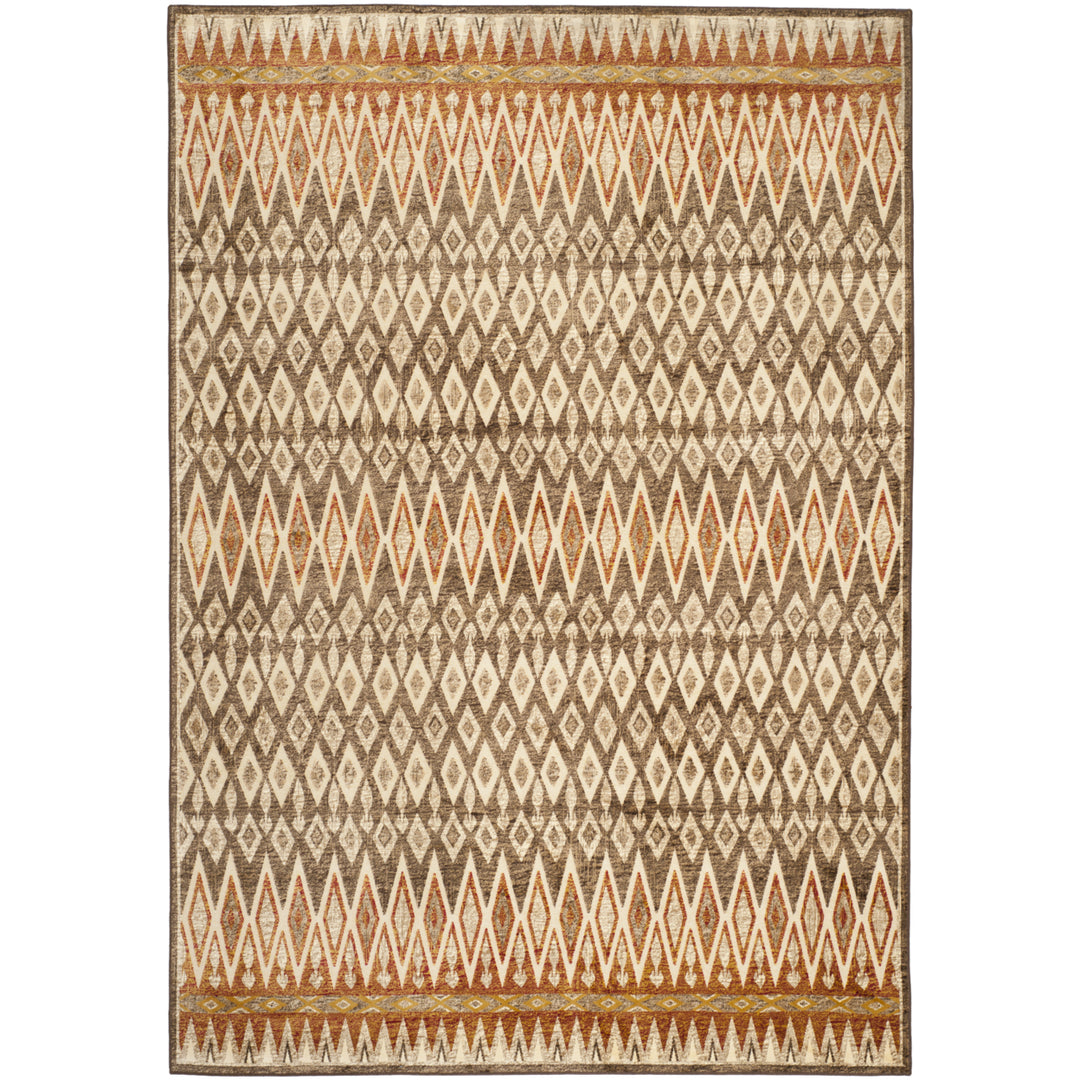 SAFAVIEH Paradise Collection PAR146-640 Taupe / Cream Rug Image 5