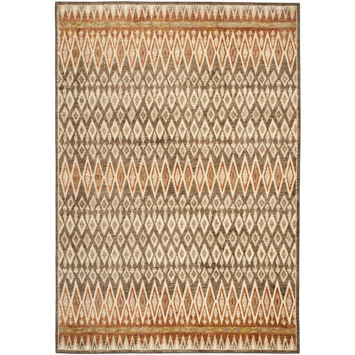 SAFAVIEH Paradise Collection PAR146-640 Taupe / Cream Rug Image 5