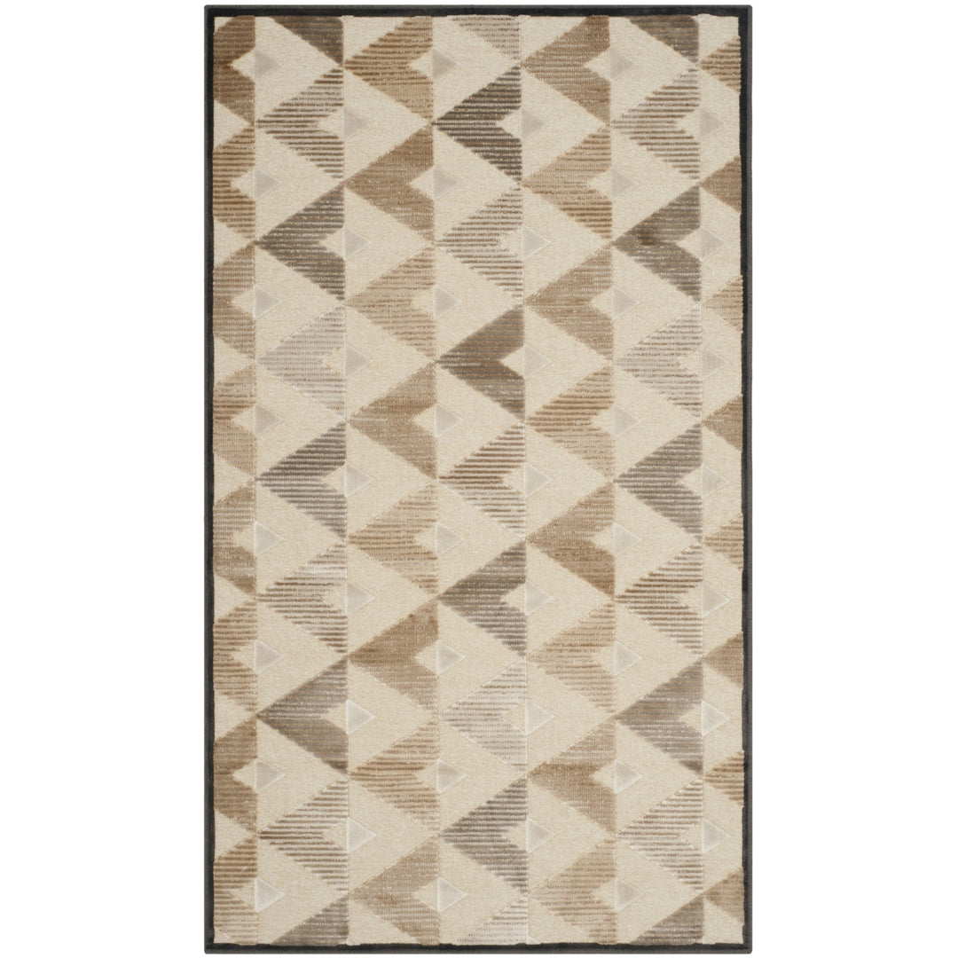 SAFAVIEH Paradise PAR132-3340 Soft Anthracite / Cream Rug Image 8