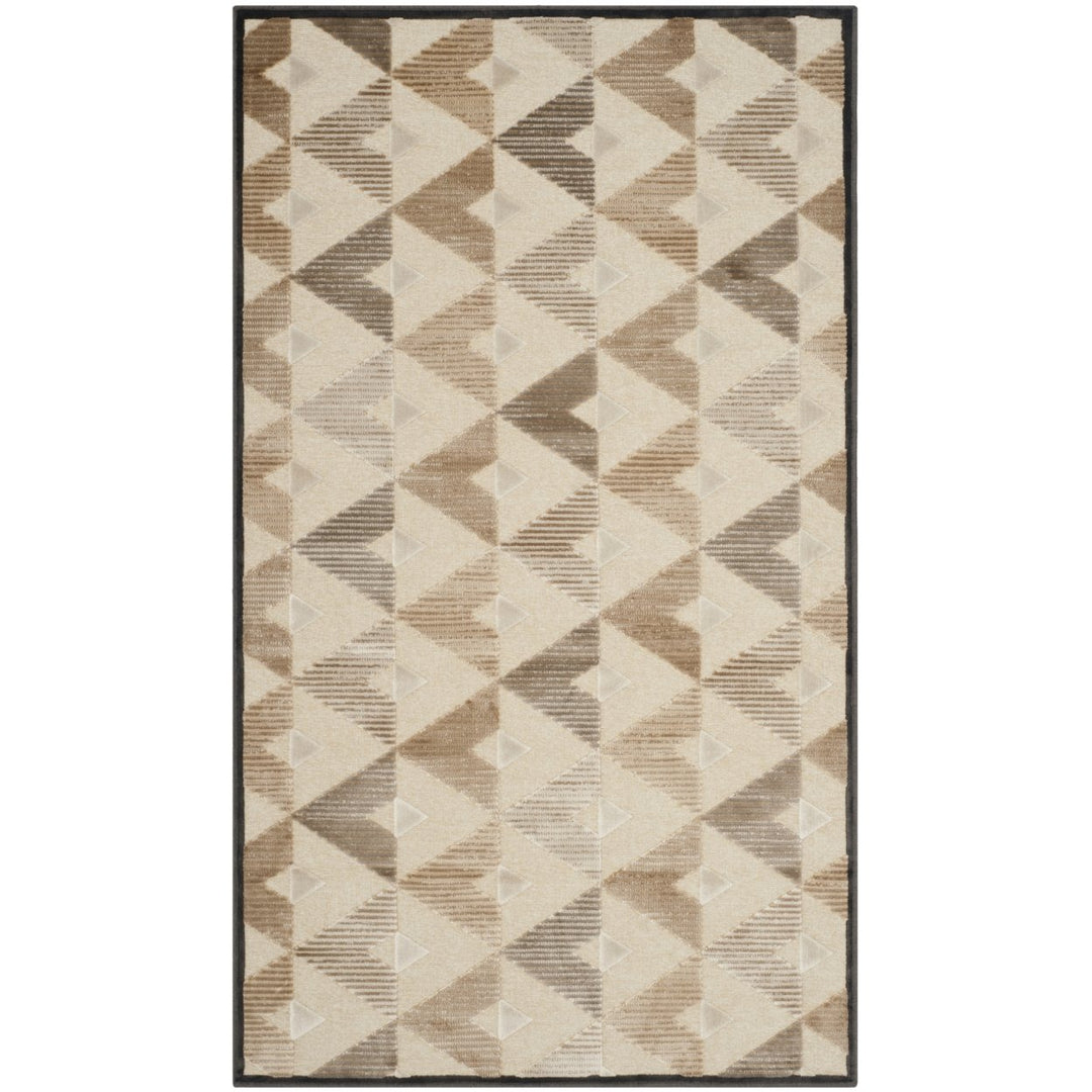 SAFAVIEH Paradise PAR132-3340 Soft Anthracite / Cream Rug Image 1