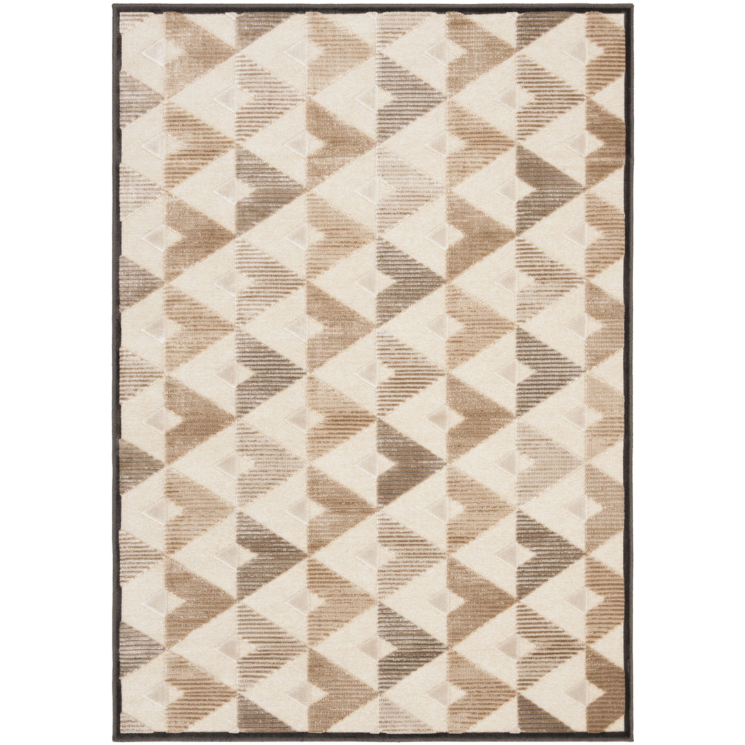 SAFAVIEH Paradise PAR132-3340 Soft Anthracite / Cream Rug Image 9