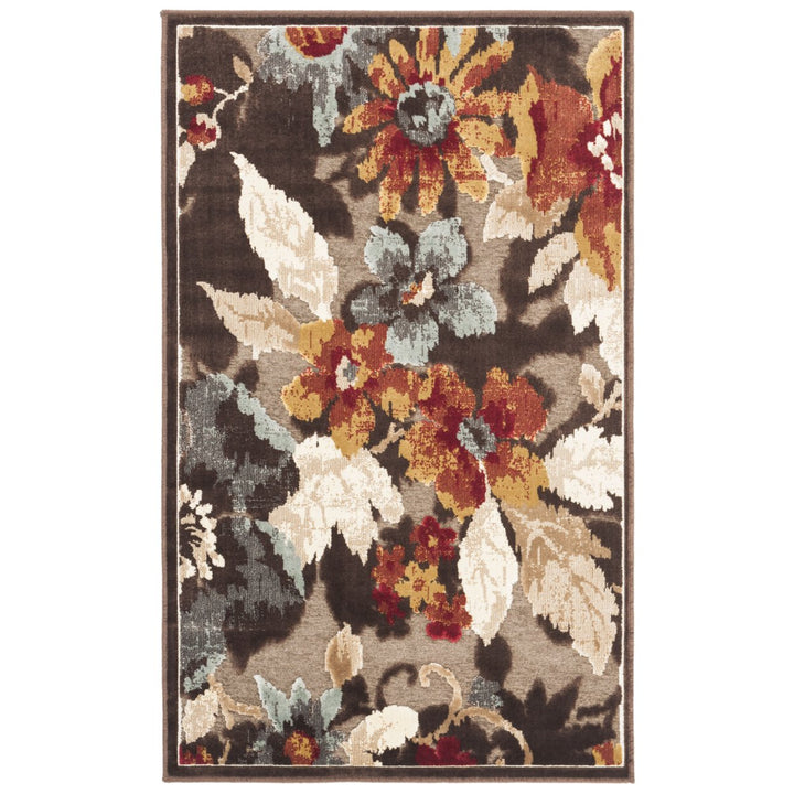 SAFAVIEH Paradise Collection PAR148-330 Dark Brown Rug Image 7