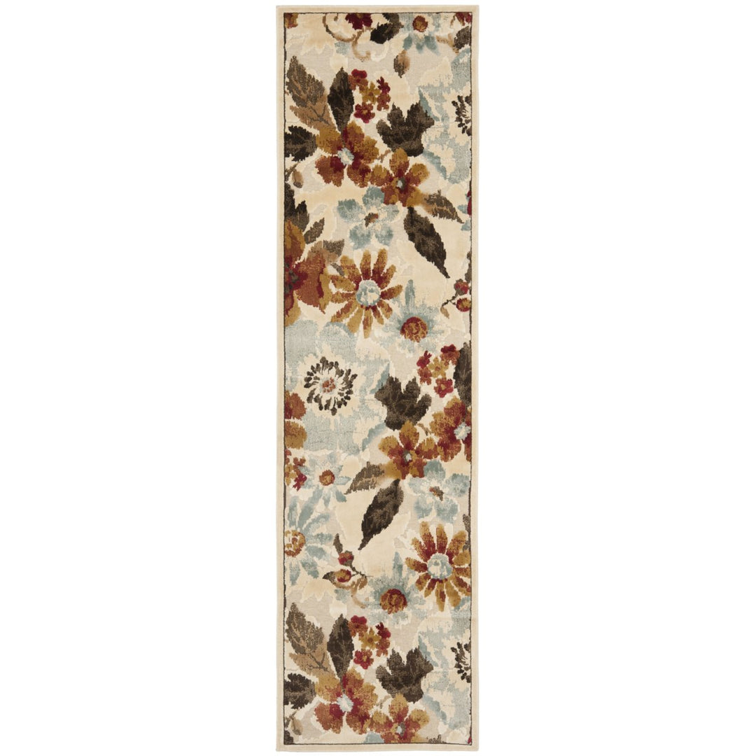 SAFAVIEH Paradise Collection PAR148-404 Cream / Multi Rug Image 3