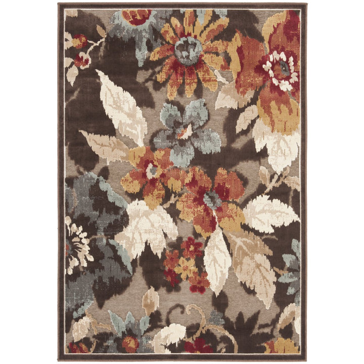 SAFAVIEH Paradise Collection PAR148-330 Dark Brown Rug Image 8