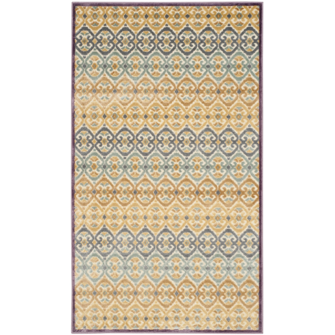 SAFAVIEH Paradise Collection PAR150-840 Mauve / Multi Rug Image 1