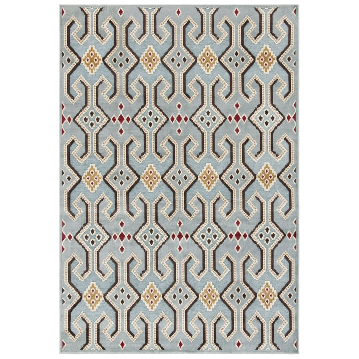 SAFAVIEH Paradise Collection PAR152-110 Blue / Multi Rug Image 1