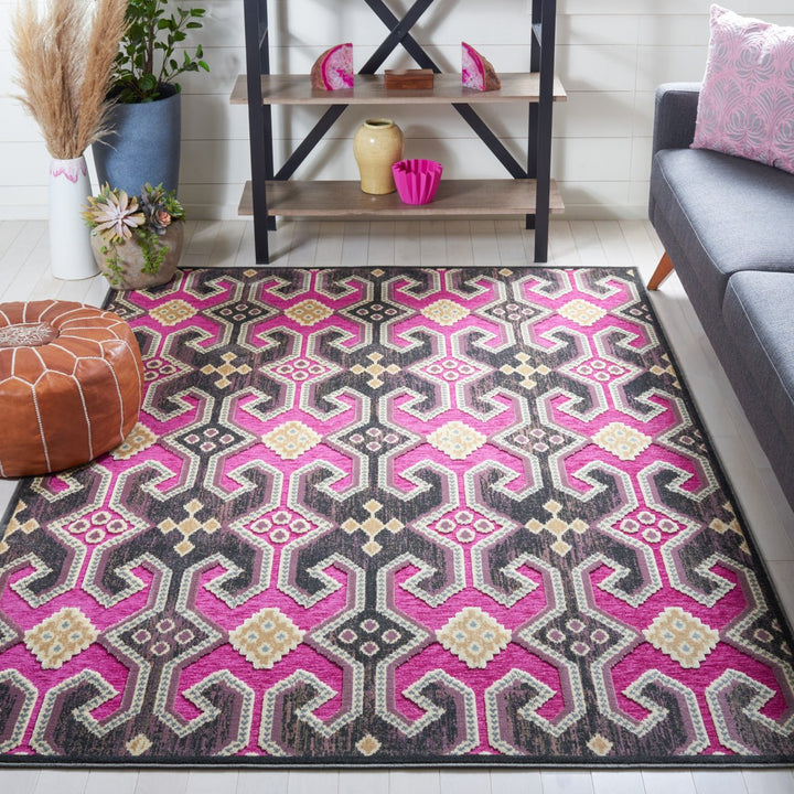 SAFAVIEH Paradise PAR152-380 Fuchsia / Purple Rug Image 1