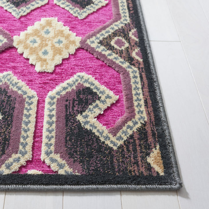 SAFAVIEH Paradise PAR152-380 Fuchsia / Purple Rug Image 3