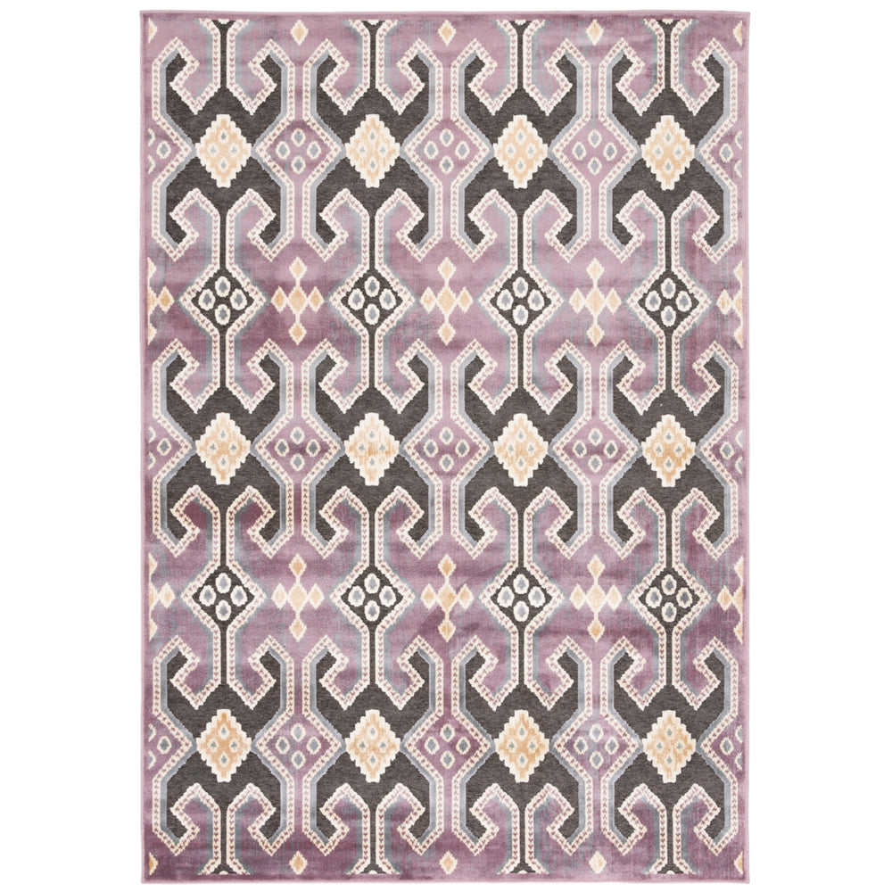 SAFAVIEH Paradise Collection PAR152-830 Purple / Multi Rug Image 2