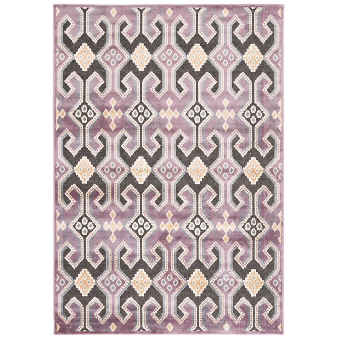 SAFAVIEH Paradise Collection PAR152-830 Purple / Multi Rug Image 2