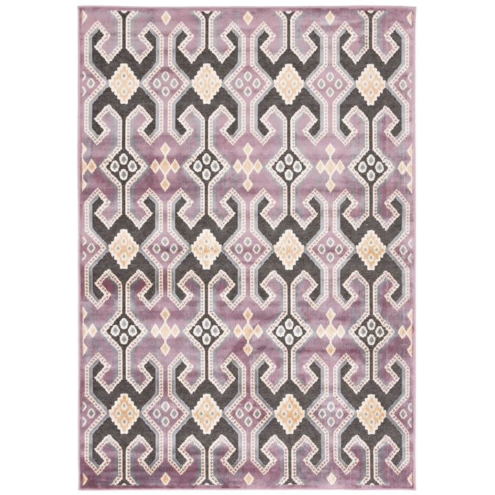 SAFAVIEH Paradise Collection PAR152-830 Purple / Multi Rug Image 2