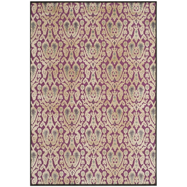 SAFAVIEH Paradise PAR157-2380 Anthracite / Fuchsia Rug Image 1