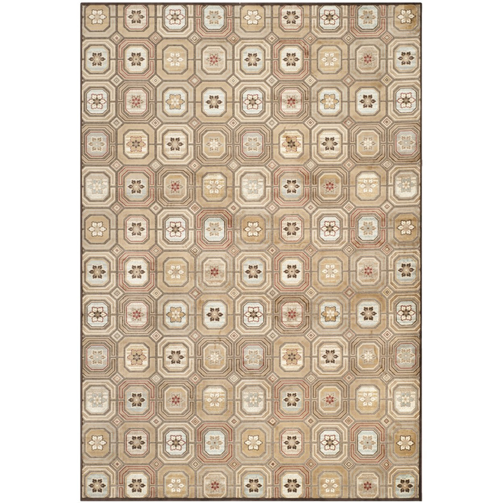 SAFAVIEH Paradise PAR158-330 Dark Brown / Multi Rug Image 2