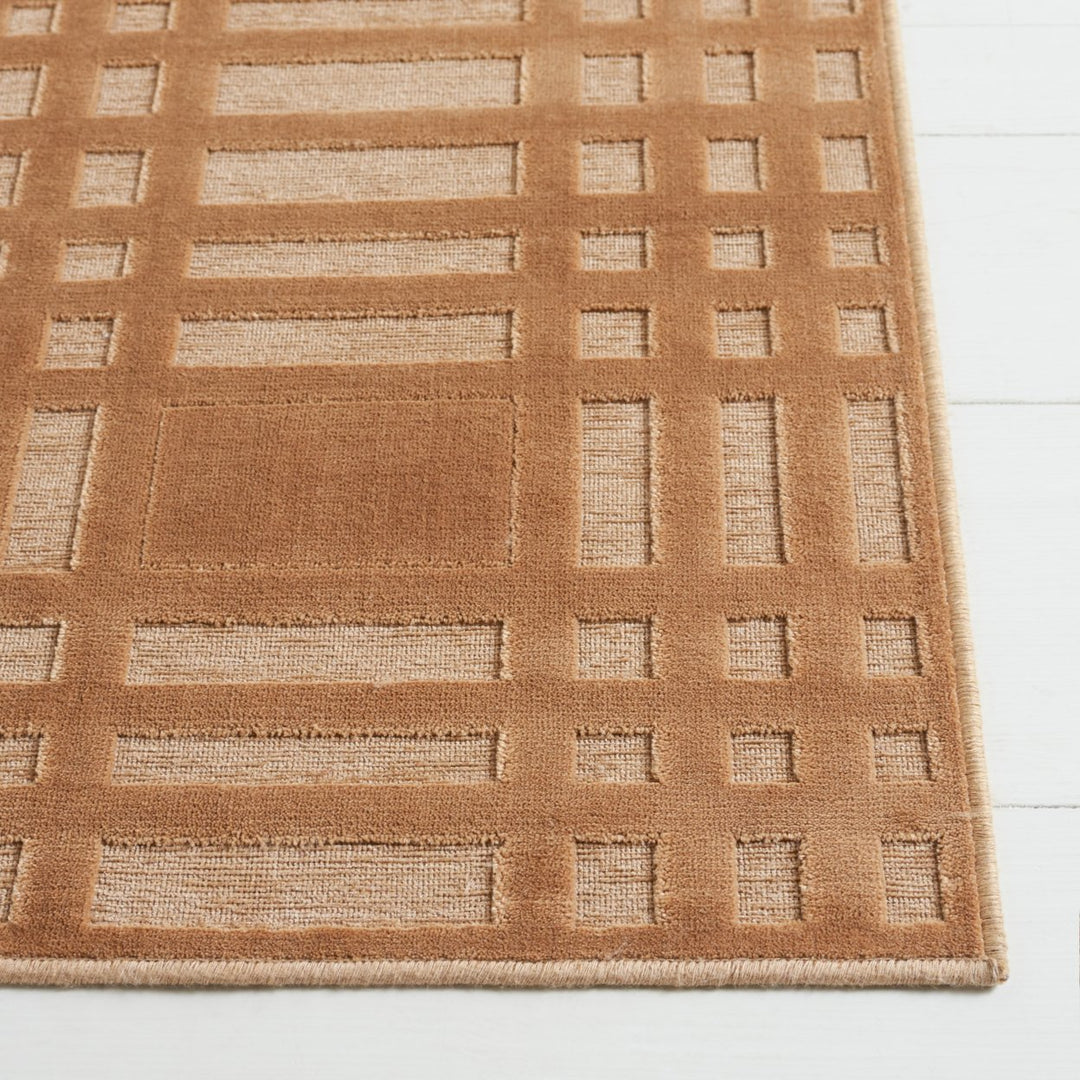 SAFAVIEH Paradise Collection PAR160-1660 Taupe / Taupe Rug Image 3