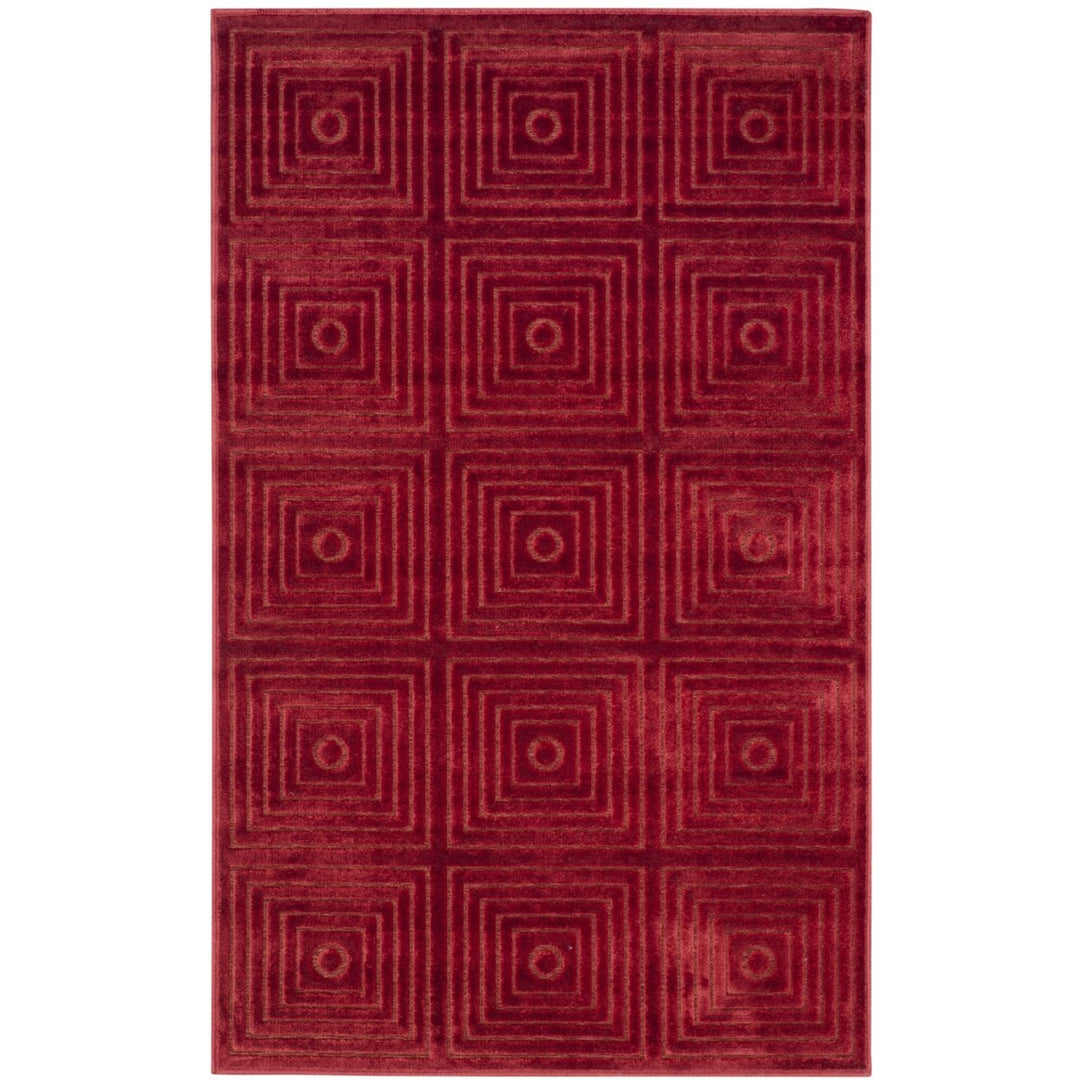 SAFAVIEH Paradise Collection PAR161-1220 Red / Red Rug Image 1