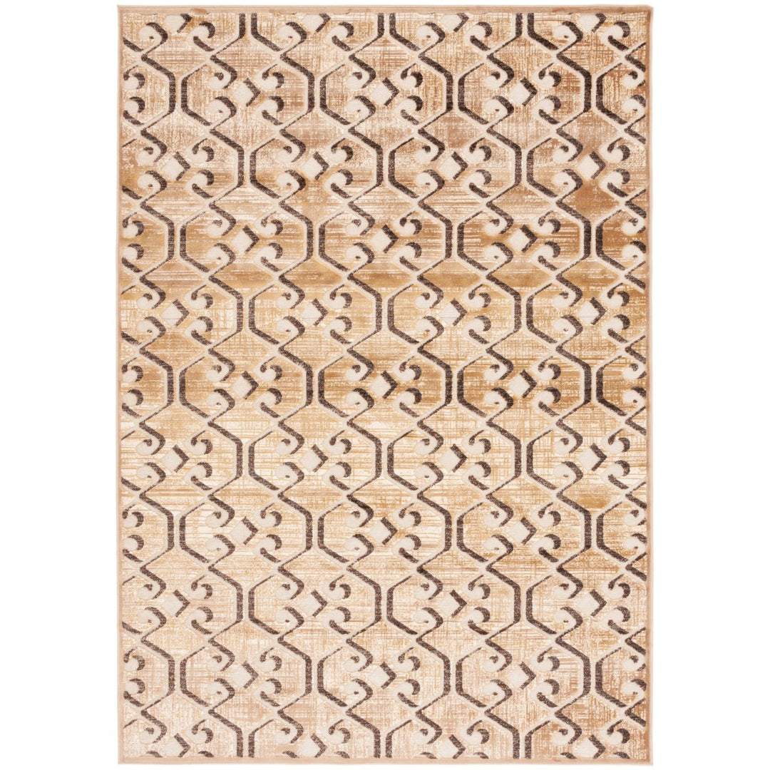 SAFAVIEH Paradise Collection PAR164-604 Taupe / Multi Rug Image 1