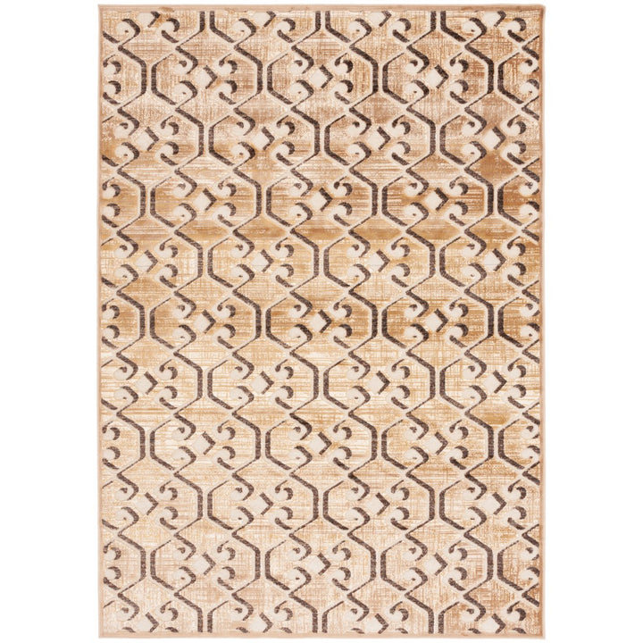 SAFAVIEH Paradise Collection PAR164-604 Taupe / Multi Rug Image 1