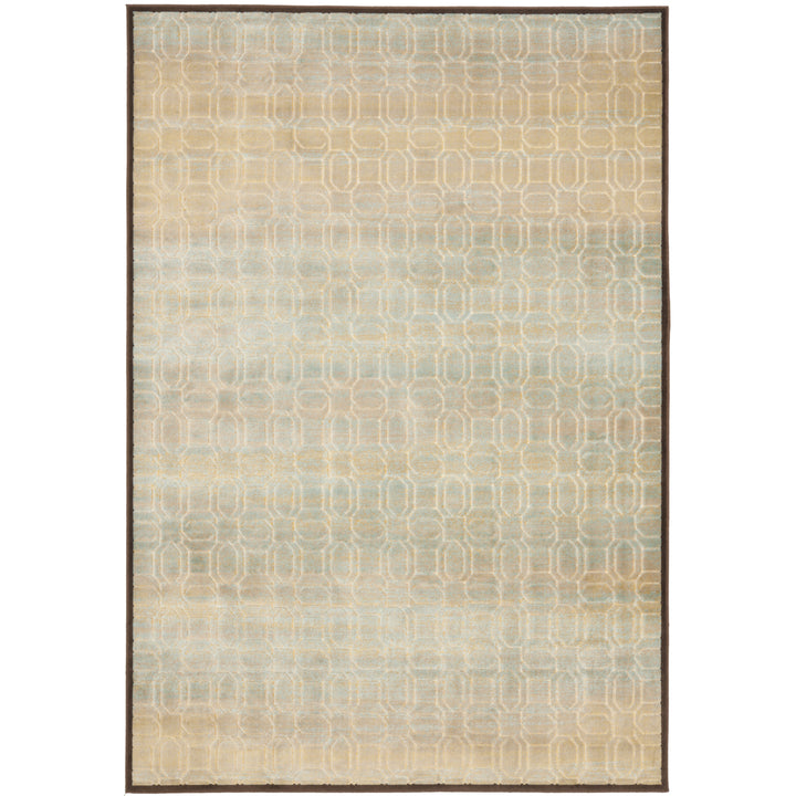 SAFAVIEH Paradise Collection PAR167-370 Creme / Brown Rug Image 1