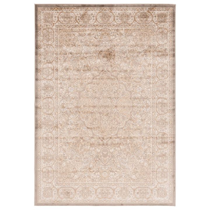 SAFAVIEH Paradise Collection PAR169-3111 Mouse/Silver Rug Image 1