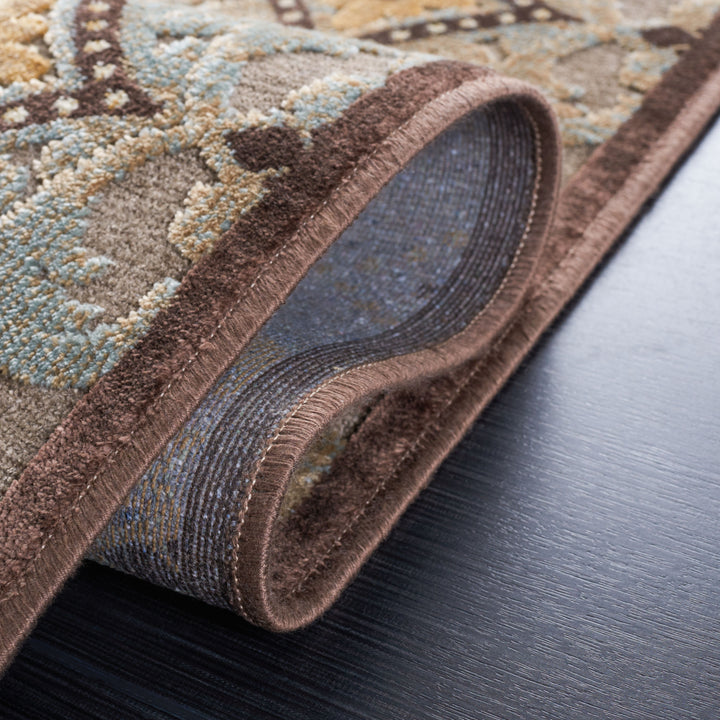 SAFAVIEH Paradise Collection PAR303-1331 Mocha Rug Image 5