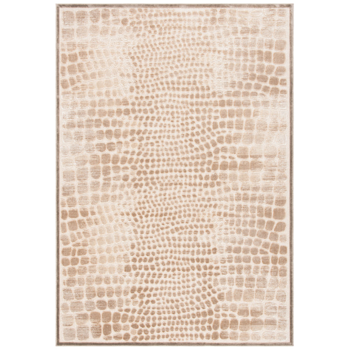 SAFAVIEH Paradise Collection PAR304-3140 Mouse / Cream Rug Image 2