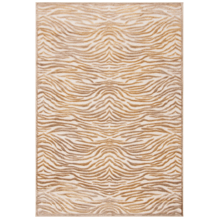 SAFAVIEH Paradise Collection PAR305-1640 Taupe / Multi Rug Image 2