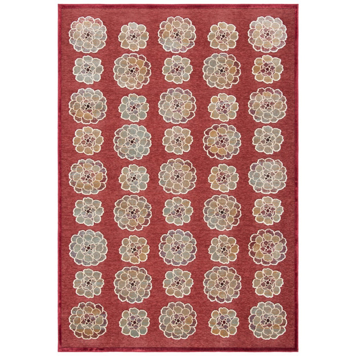 SAFAVIEH Paradise Collection PAR306-1220 Red Rug Image 1