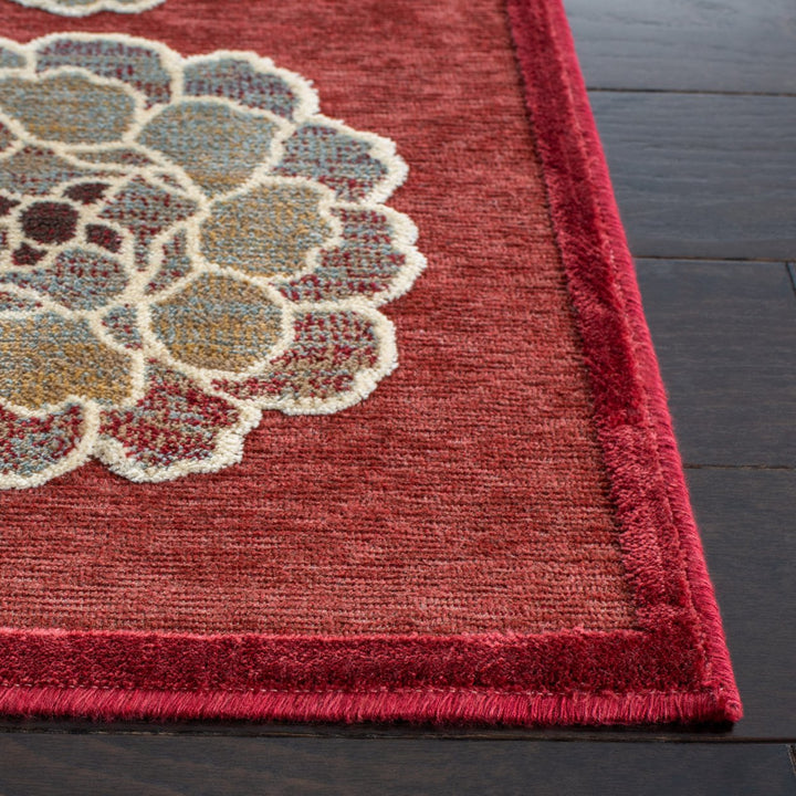 SAFAVIEH Paradise Collection PAR306-1220 Red Rug Image 3