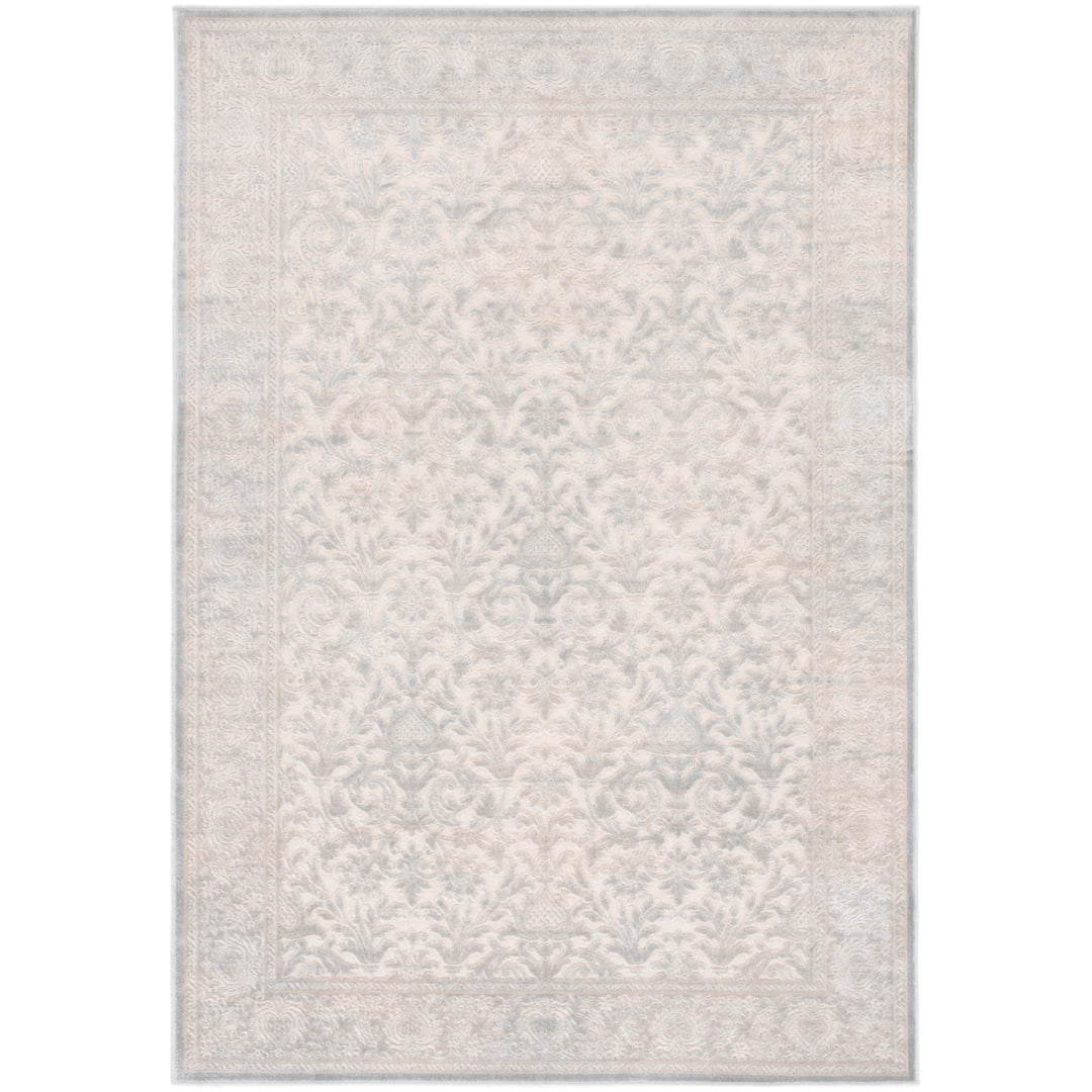 SAFAVIEH Paradise PAR312-7640 Cream / Slate Blue Rug Image 1