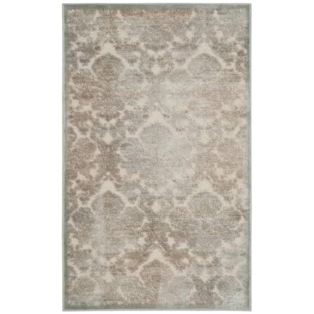 SAFAVIEH Paradise PAR307-7140 Cream / Slate Blue Rug Image 1