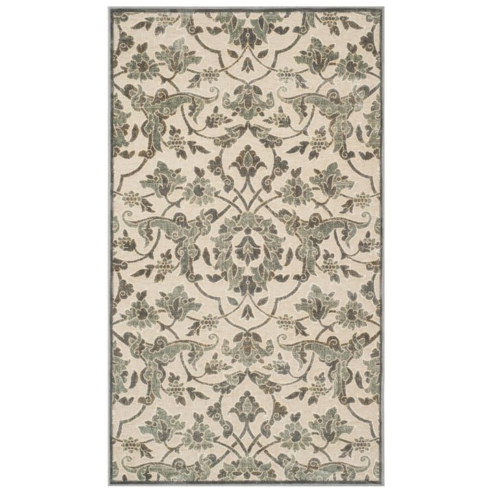 SAFAVIEH Paradise Collection PAR341-2740 Cream / Slate Rug Image 1