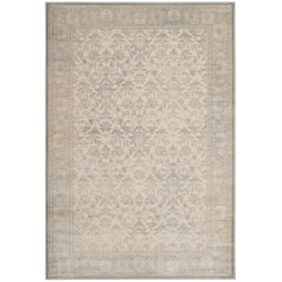 SAFAVIEH Paradise PAR312-7640 Cream / Slate Blue Rug Image 1