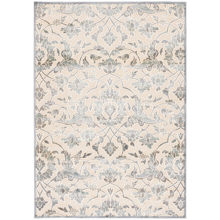 SAFAVIEH Paradise Collection PAR341-2740 Cream / Slate Rug Image 6