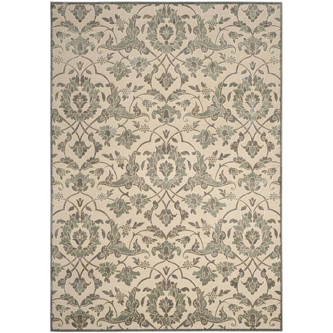 SAFAVIEH Paradise Collection PAR341-2740 Cream / Slate Rug Image 1