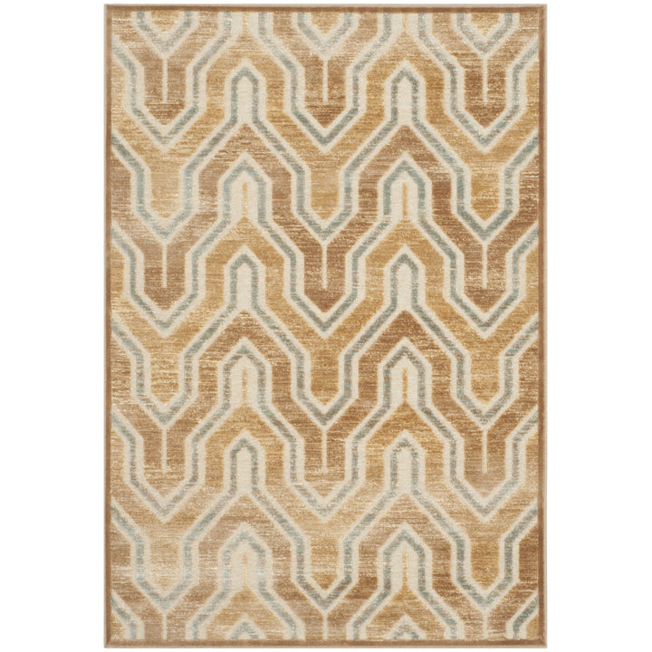 SAFAVIEH Paradise Collection PAR352-2640 Taupe / Multi Rug Image 1