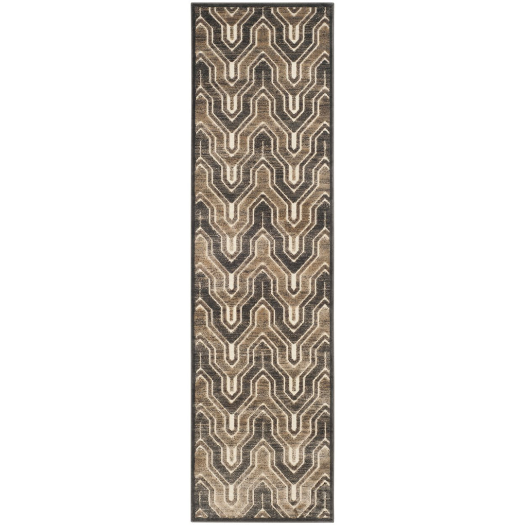 SAFAVIEH Paradise PAR352-3340 Soft Anthracite / Cream Rug Image 1