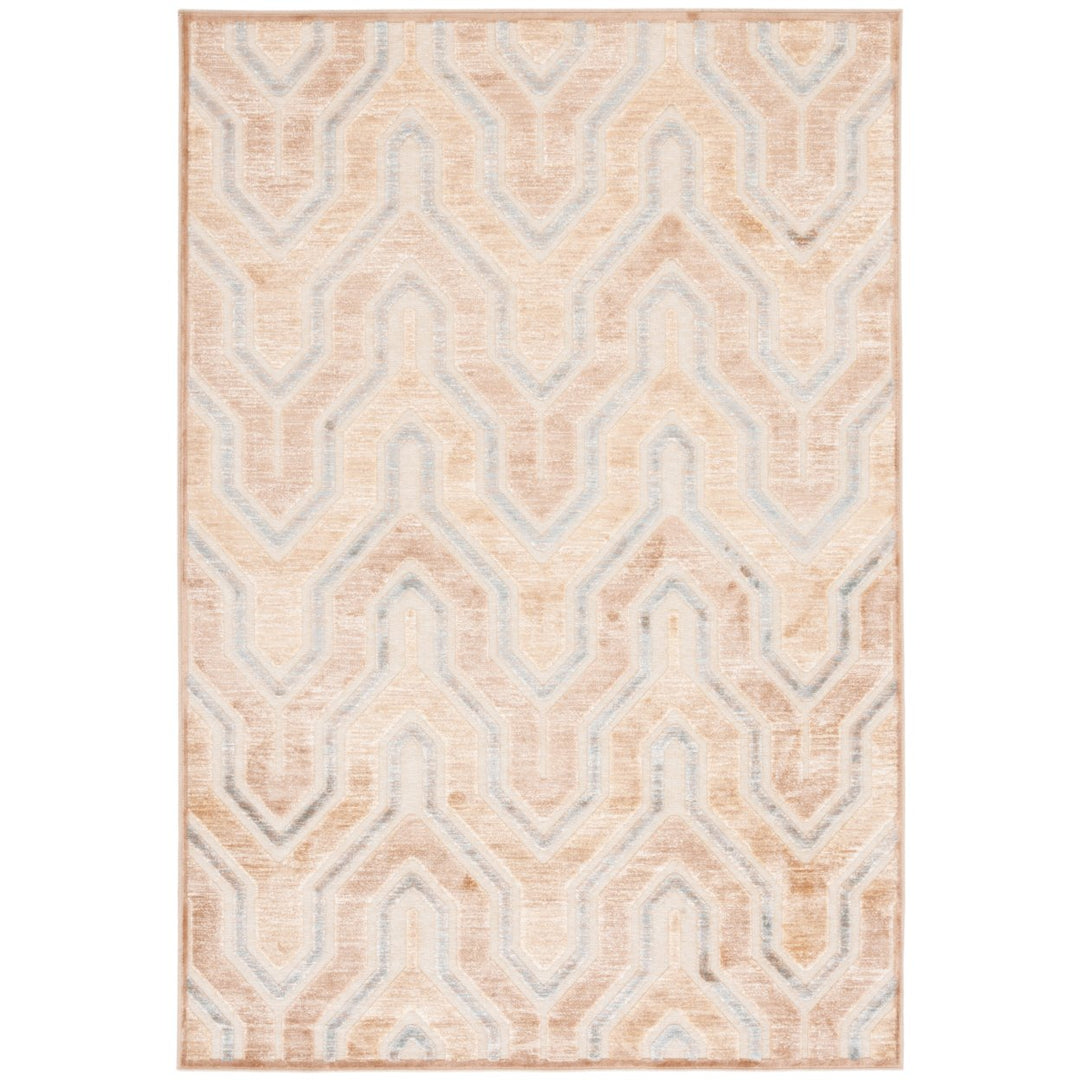 SAFAVIEH Paradise Collection PAR352-2640 Taupe / Multi Rug Image 1