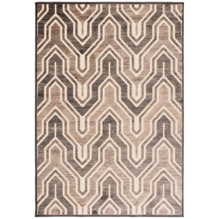 SAFAVIEH Paradise PAR352-3340 Soft Anthracite / Cream Rug Image 1