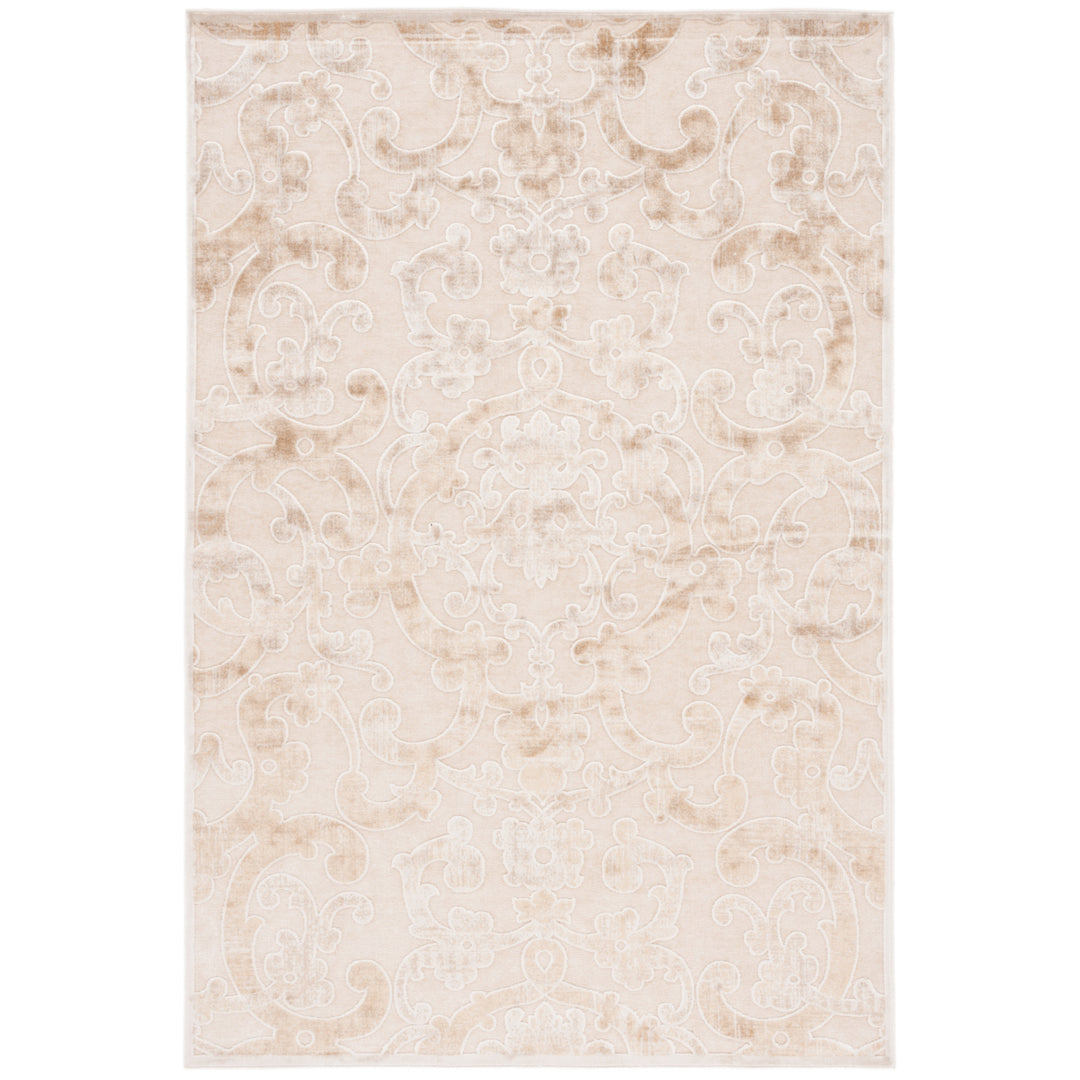 SAFAVIEH Paradise Collection PAR357-3440 Stone / Cream Rug Image 6