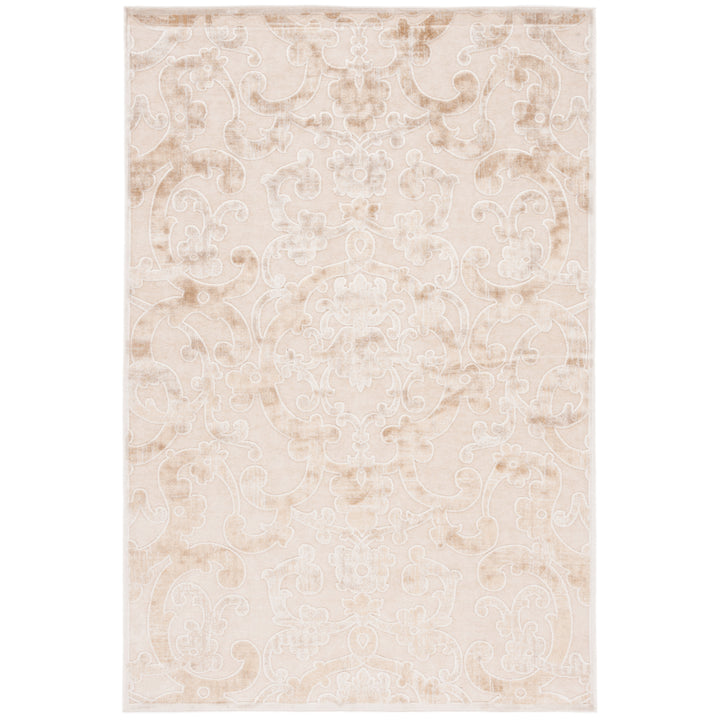 SAFAVIEH Paradise Collection PAR357-3440 Stone / Cream Rug Image 6