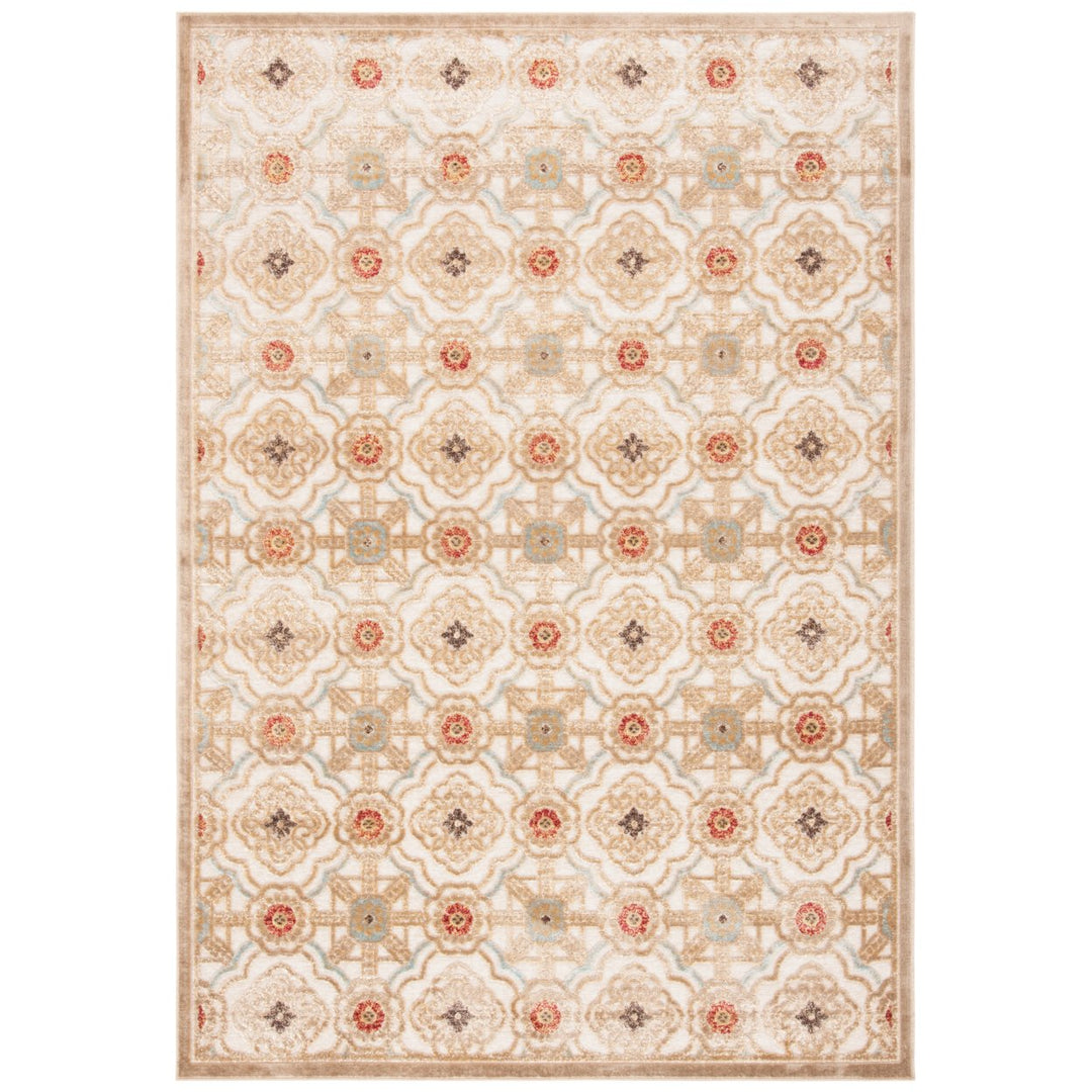 SAFAVIEH Paradise Collection PAR59-1642 Taupe / Multi Rug Image 1