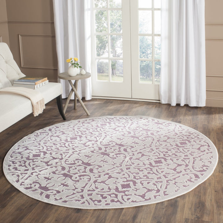 SAFAVIEH Paradise Collection PAR636F Mauve / Violet Rug Image 2