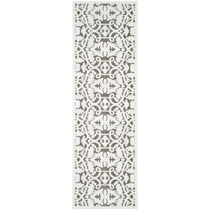 SAFAVIEH Paradise Collection PAR636C Ivory / Dark Grey Rug Image 2