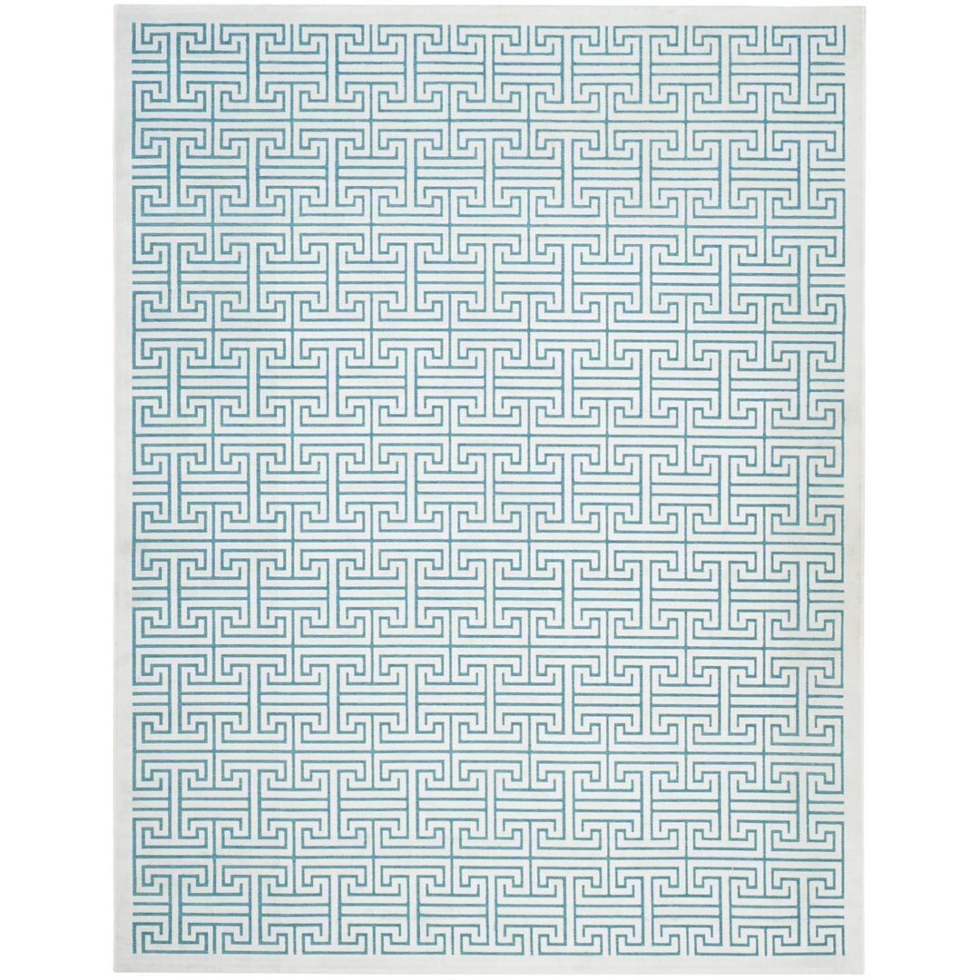 SAFAVIEH Paradise Collection PAR641A Ivory / Turquoise Rug Image 1