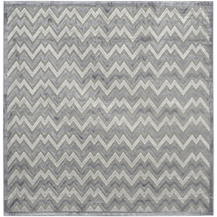 SAFAVIEH Paradise PAR642B Light Grey / Dark Grey Rug Image 1