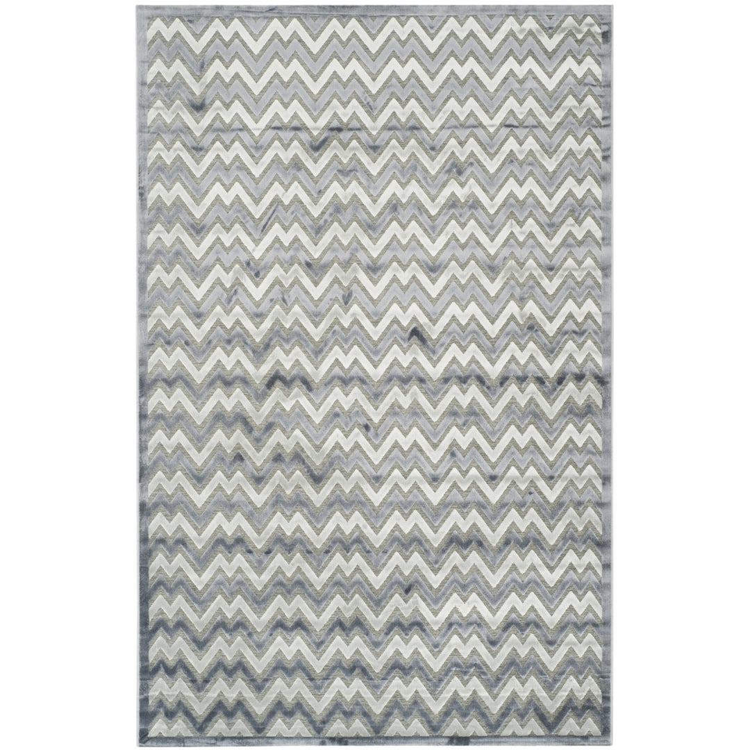 SAFAVIEH Paradise PAR642B Light Grey / Dark Grey Rug Image 8