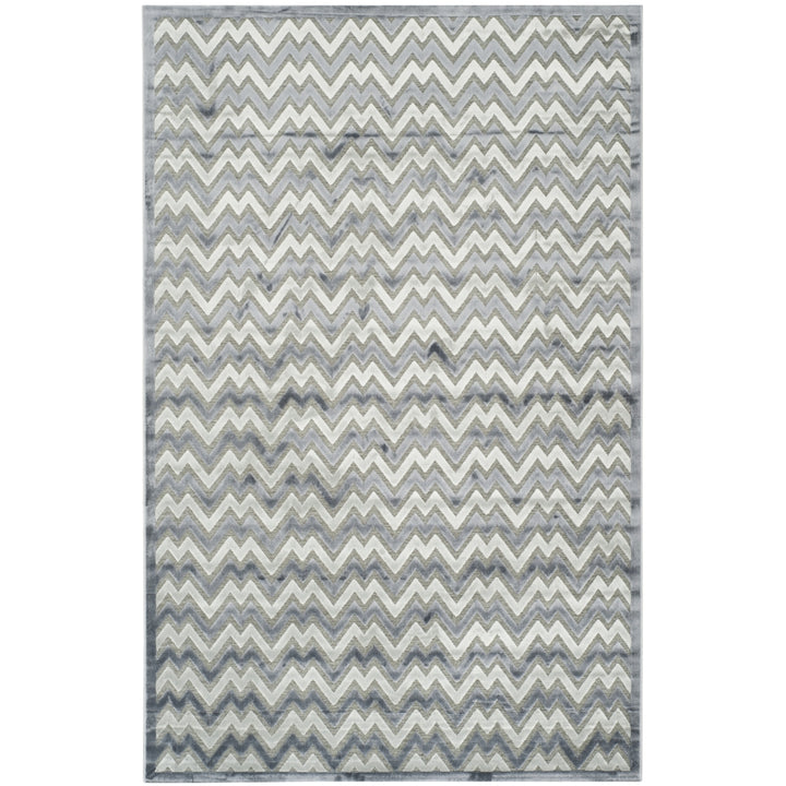 SAFAVIEH Paradise PAR642B Light Grey / Dark Grey Rug Image 8