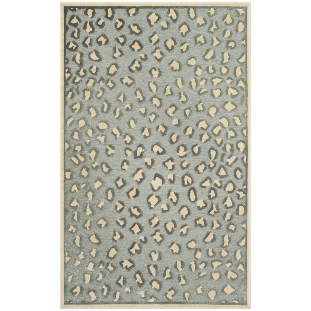 SAFAVIEH Paradise Collection PAR84-2410 Cream / Spruce Rug Image 1